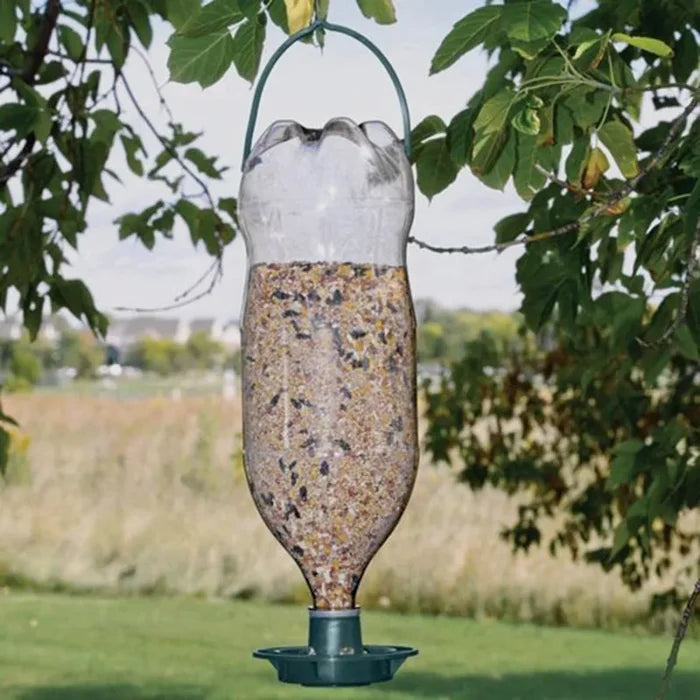 FeatherFlow DIY Bottle Bird Feeder