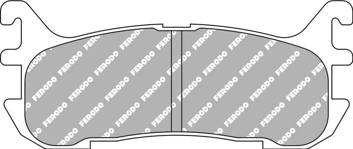Ferodo Brake Pad Set FCP1012H DS2500