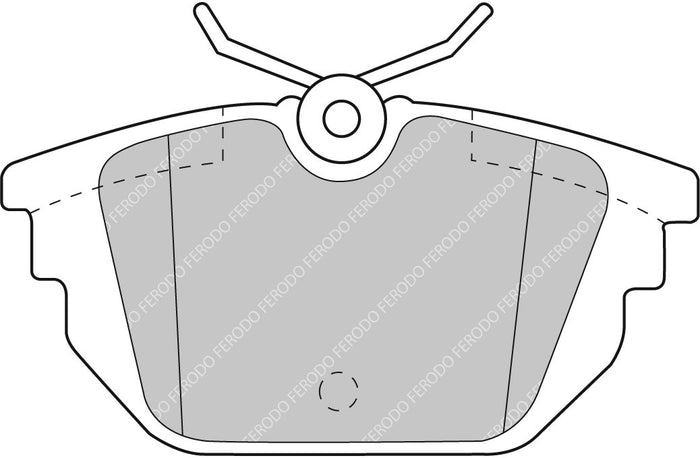 Ferodo Brake Pad Set FCP1113H DS2500