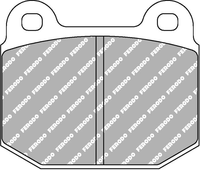 Ferodo Brake Pad Set FCP116H DS2500