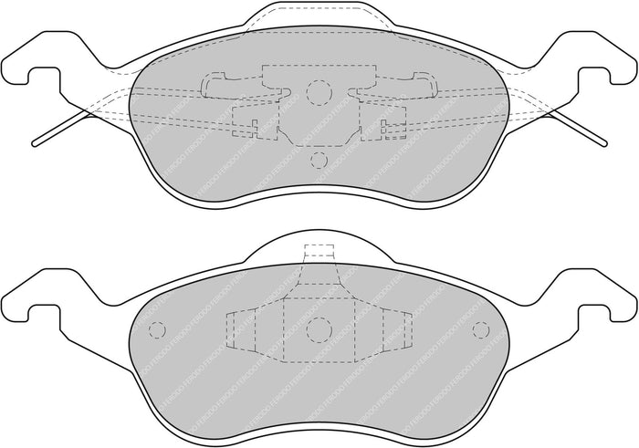 Ferodo Brake Pad Set FCP1318H DS2500