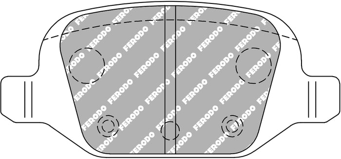 Ferodo Brake Pad Set FCP1324H DS2500
