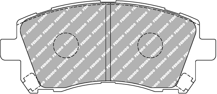 Ferodo Brake Pad Set FCP1327H DS2500