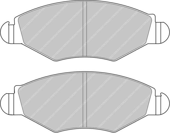 Ferodo Brake Pad Set FCP1378H DS2500