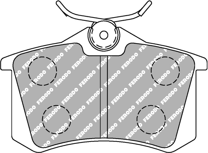 Ferodo Brake Pad Set FCP1491H DS2500