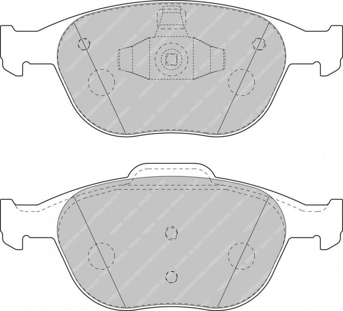 Ferodo Brake Pad Set FCP1568H DS2500