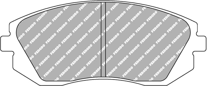 Ferodo Brake Pad Set FCP1639H DS2500