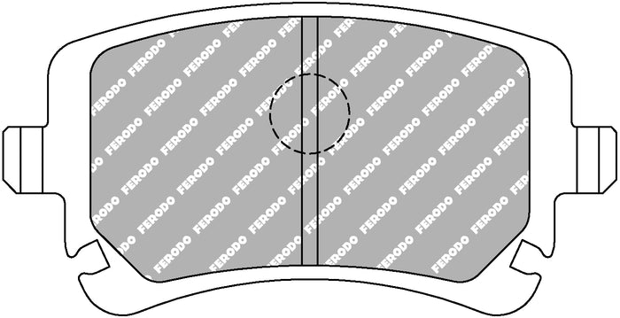 Ferodo Brake Pad Set FCP1655H DS2500