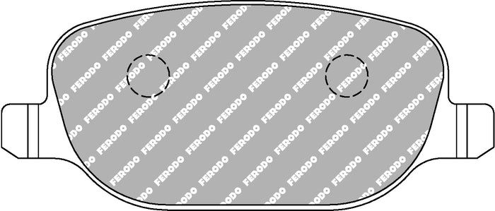 Ferodo Brake Pad Set FCP1773H DS2500