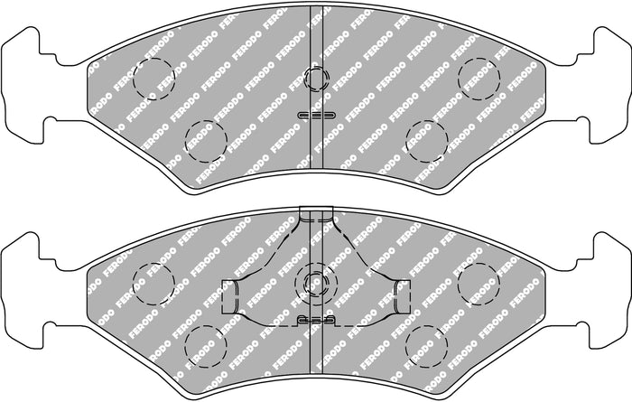 Ferodo Brake Pad Set FCP206H DS2500