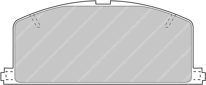 Ferodo Brake Pad Set FCP308H DS2500