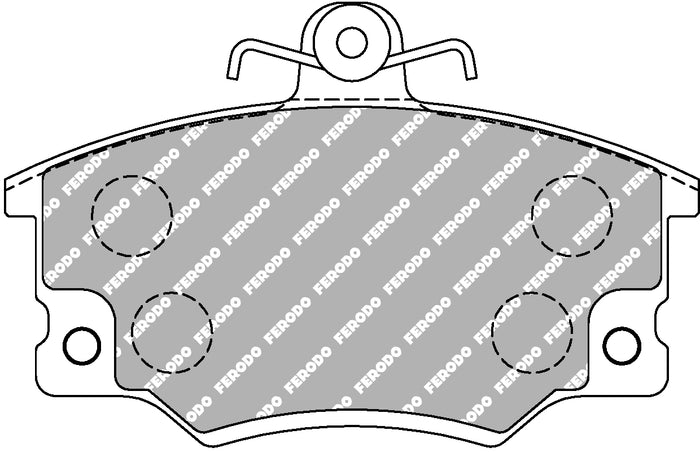 Ferodo Brake Pad Set FCP370R DS3000