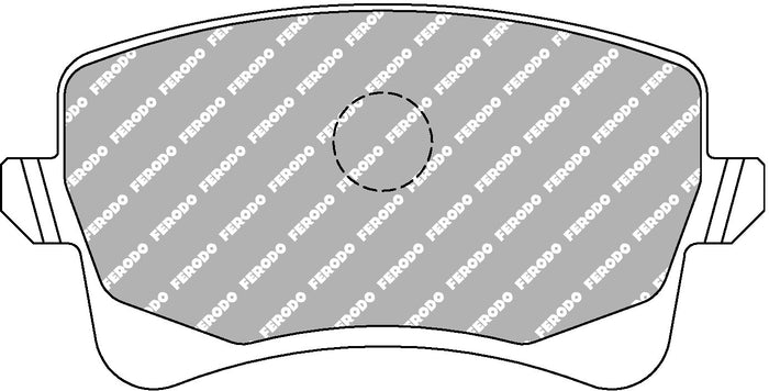 Ferodo Brake Pad Set FCP4050H DS2500