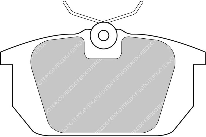 Ferodo Brake Pad Set FCP409H DS2500