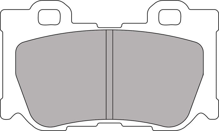 Ferodo Brake Pad Set FCP4173H DS2500