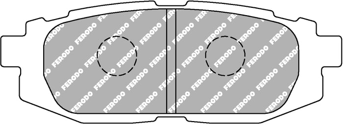 Ferodo Brake Pad Set FCP4187H DS2500