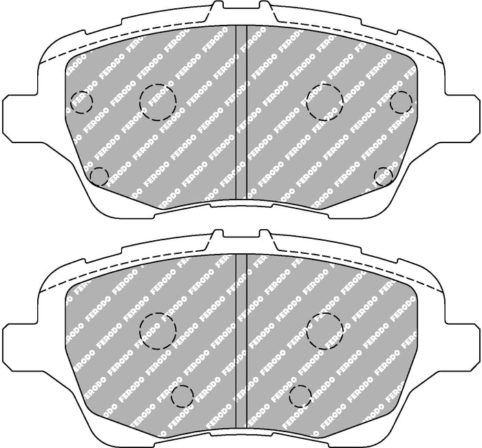 Ferodo Brake Pad Set FCP4612H DS2500