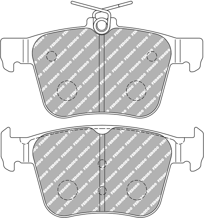 Ferodo Brake Pad Set FCP4697H DS2500