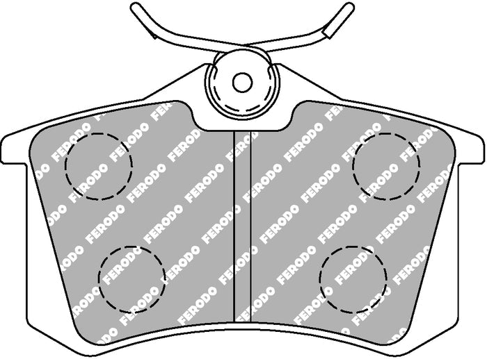 Ferodo Brake Pad Set FCP541H DS2500