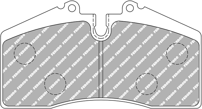 Ferodo Brake Pad Set FCP560H DS2500
