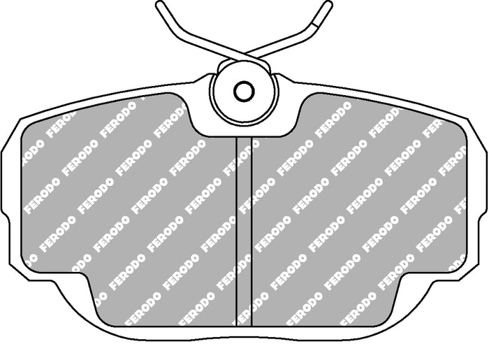 Ferodo Brake Pad Set FCP660H DS2500
