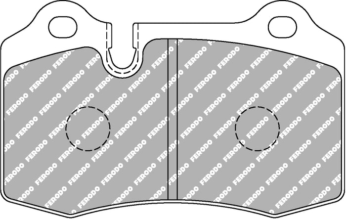 Ferodo Brake Pad Set FCP721H DS2500