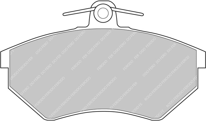 Ferodo Brake Pad Set FCP774H DS2500