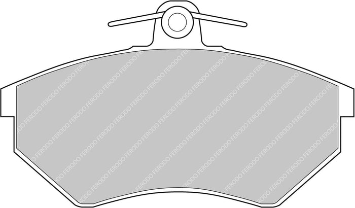 Ferodo Brake Pad Set FCP775H DS2500