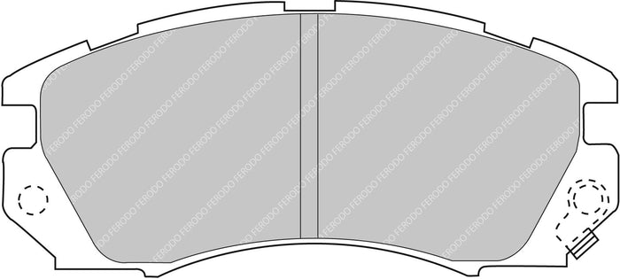Ferodo Brake Pad Set FCP948H DS2500
