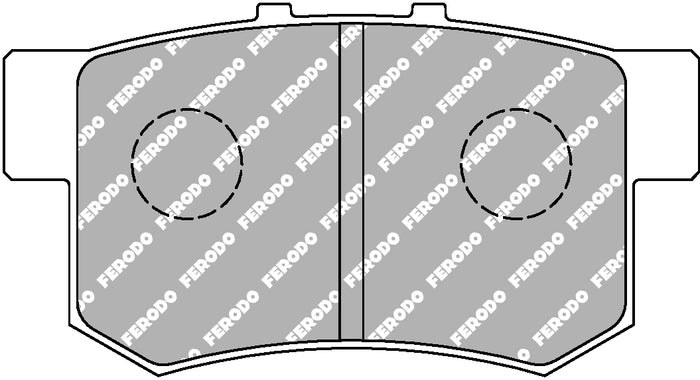 Ferodo Brake Pad Set FCP956H DS2500