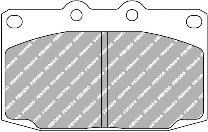 Ferodo Brake Pad Set FDS483 DS Performance