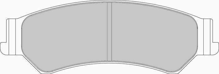 Ferodo Brake Pad Set FDSE6013 DS Performance