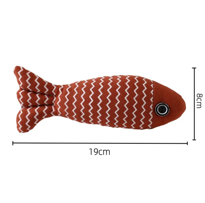 FishBuddy Cat Toy with Catnip