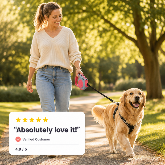 FlexiStride Retractable Dog Lead