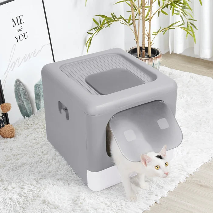 Foldable Enclosed Litter Box