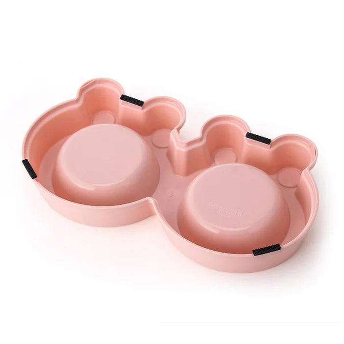 FrogFeast Double Pet Bowl