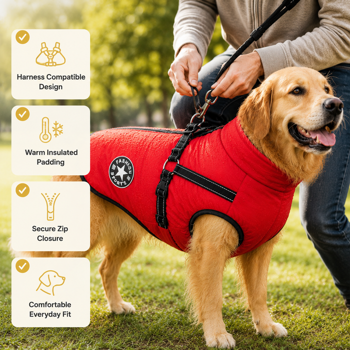 FrostGuard All-Weather Dog Jacket