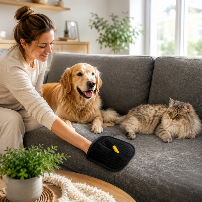 Fur-Grip Grooming Glove
