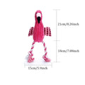 FuzzPals Animal Squeaky Plush Dog Toy