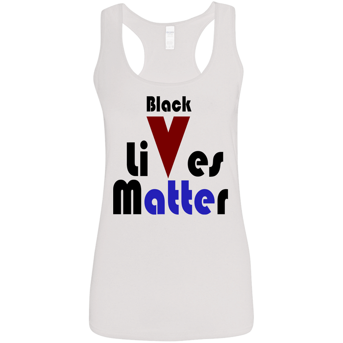 G645RL Ladies' Softstyle Racerback Tank