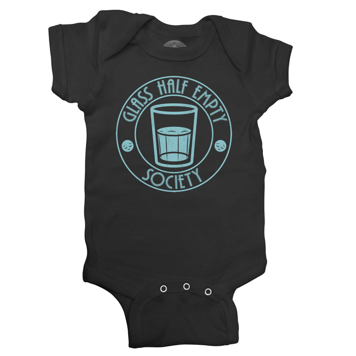 Glass Half Empty Society Infant Bodysuit - Unisex Fit
