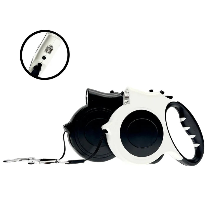 GlowWalk™ Illuminated 5m Retractable Leash