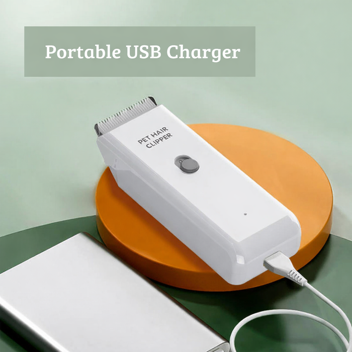 GroomEase Cordless Pet Hair Clipper