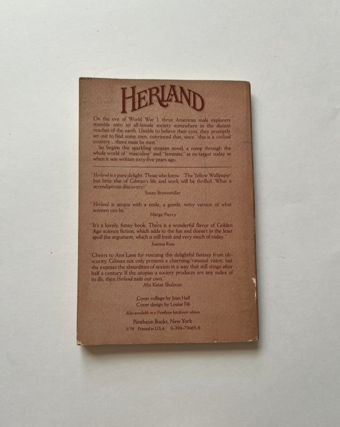 Herland by Charlotte Perkins Gilman