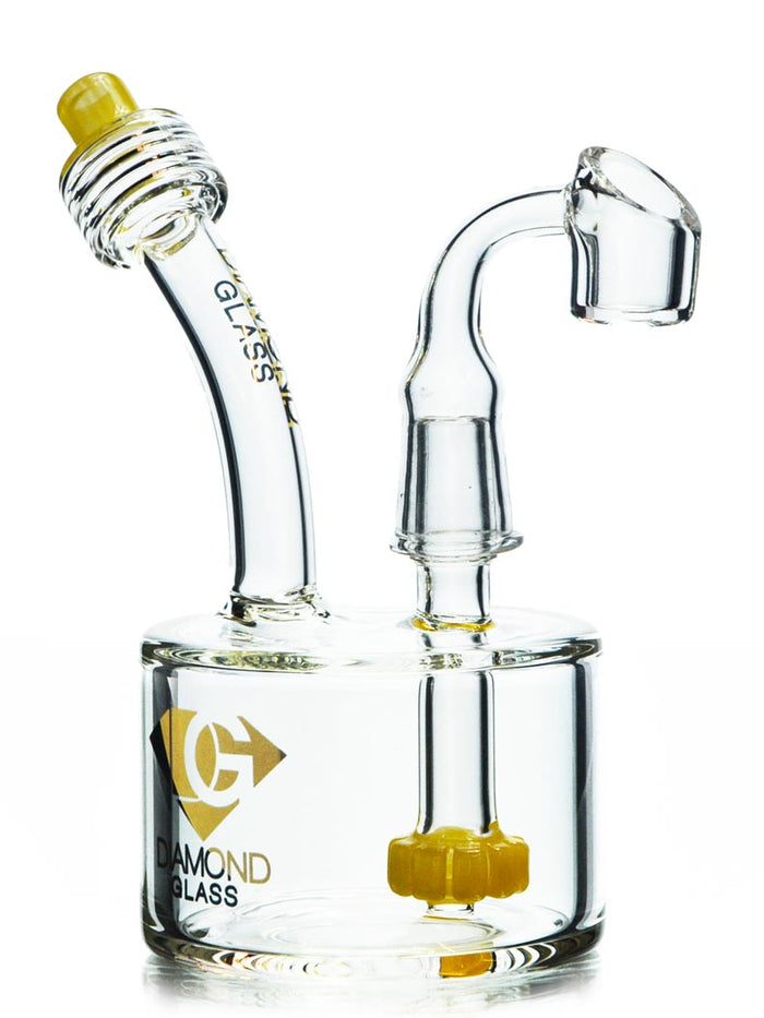 Hockey Puck Oil Rig By Diamond Glass