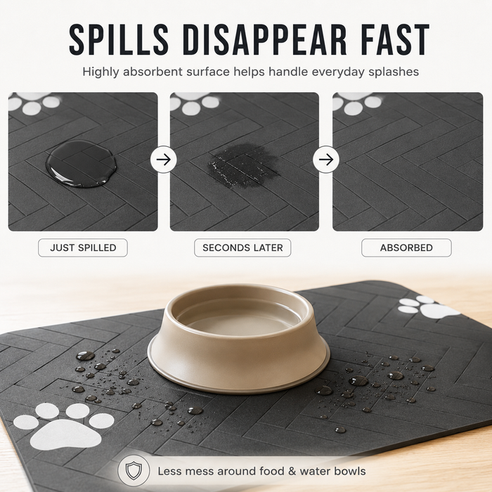 HydraMat Absorbent Pet Feeding Mat