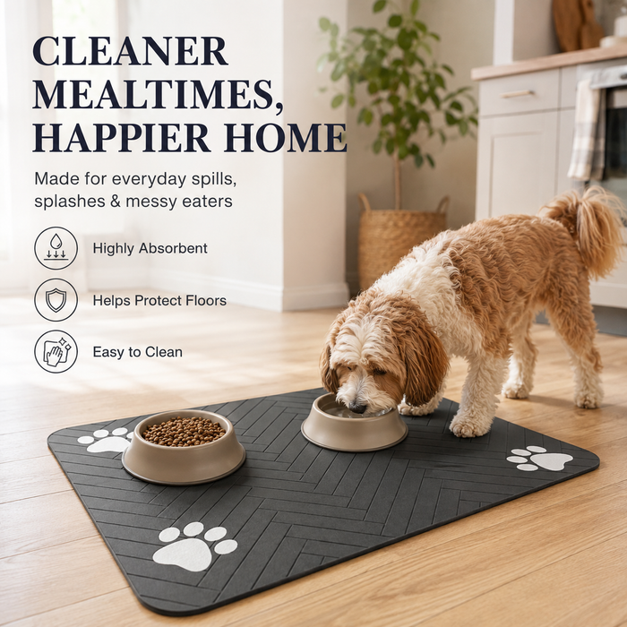 HydraMat Absorbent Pet Feeding Mat