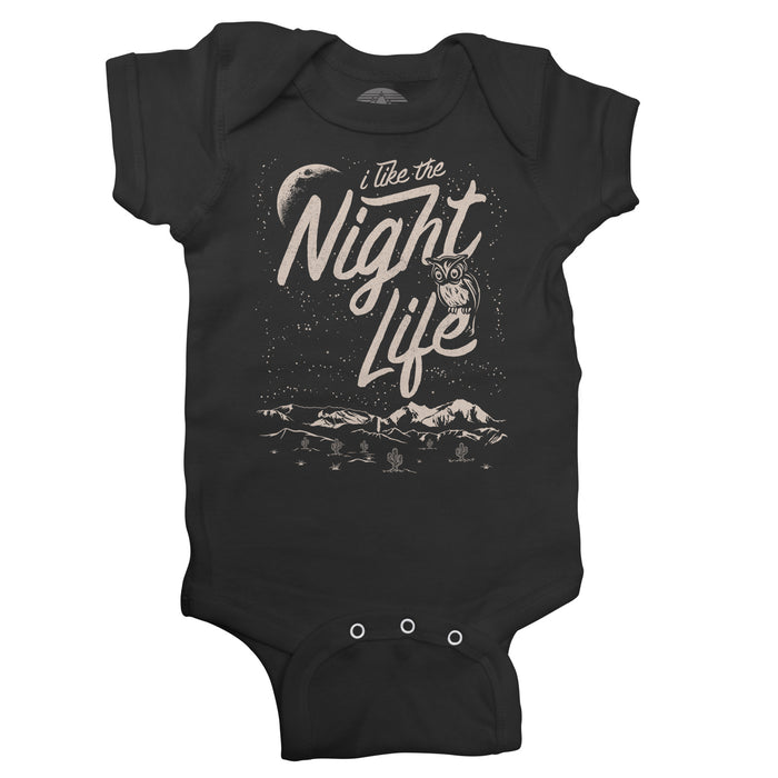 I Like the Night Life Infant Bodysuit - Unisex Fit