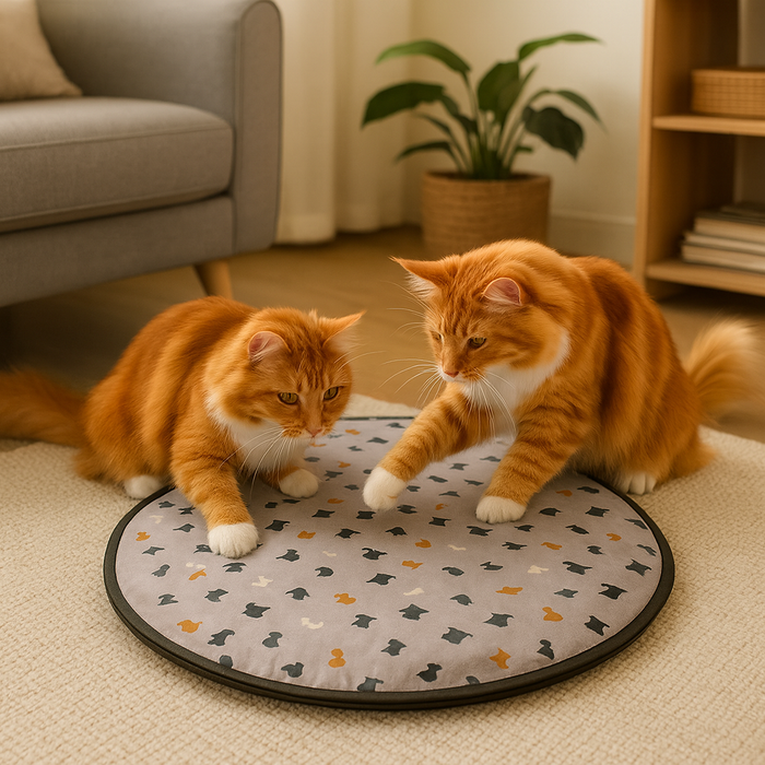 Interactive Cat Ball with Hide-and-Seek Feature