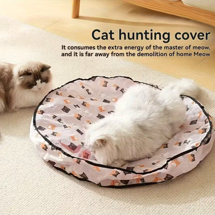 Interactive Cat Ball with Hide-and-Seek Feature